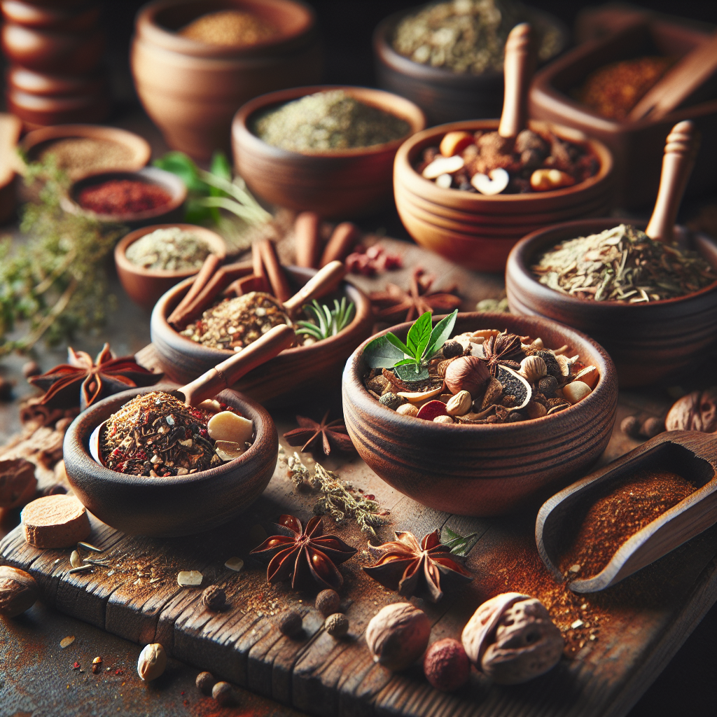 nutty seafood seasonings